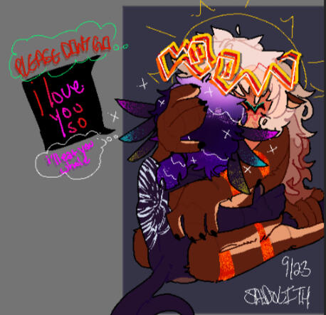 less toxic just codependent shadowpeach doodle